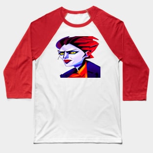 AI tshirt Cruel Lady painting Baseball T-Shirt